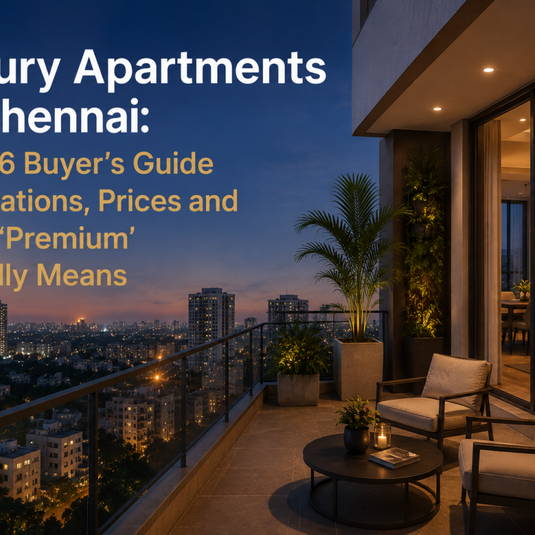 Luxury Apartments in Chennai: A Buyer’s Guide to Locations, Prices and What ‘Premium’ Actually Means